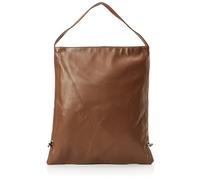 FELIPA Borsa a Secchiello Quadrato da Donna, Pochette, Marrone, Einheitsgröße