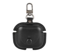 Felite Fnn Custodia protettiva in pelle PU per AirPods, compatibile con Apple AirPods Pro e di terza generazione, LED frontale visibile