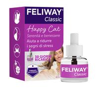 Feliway Classic Ricarica Diffusore di Feromoni Calmanti per Gatti 1 x 48ML Aiuta