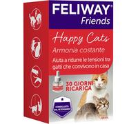 Feliway Friends Ricarica per dispositivo ambiente domestico per gatti 48 ml - Antiansia per gatti - 1° ORDINE? scegli lo sconto BZR5 / BZR20 + 200 punti fedeltà