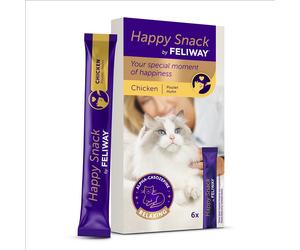 FELIWAY Happy Snack 6x15 g snack cremoso per gatti