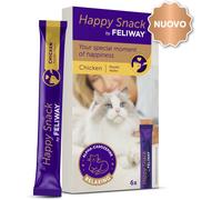 Feliway ® Happy Snack per Gatti al Pollo 6 Sticks x 15 g