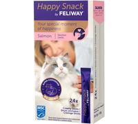 Feliway ® Happy Snack per Gatti al Salmone 24 Sticks x 15 g