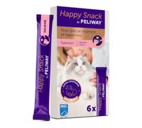 Feliway Happy Snack per gatti in crema 90 gr - Salmone - 1° ORDINE? scegli lo sconto BZR5 / BZR20 + 200 punti fedeltà