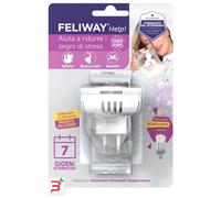 FELIWAY Help! - Diffusore + Ricarica feromoni lenitivi per Gatti (Durata 7 Giorni). Aiuta a calmare Il Tuo Gatto Durante situazioni di Stress Puntuale. Consigliato dai veterinari.