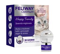 FELIWAY Optimum Starter Kit diffusore di feromoni calmanti per gatti, durata 30