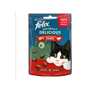FELIX 160670 Delicious Snack Gatto Manzo, Gr 50