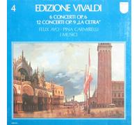 Felix Ayo - Edizione Vivaldi - Vol. 4: 6 Concerti op. 6 / 12 Concerti op. 9 "La Cetra" [Vinyl Schallplatte] [4 LP Box-Set]