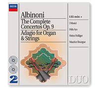 Felix Ayo( Violin), Heinz Holliger( Oboe), Maurice Bourgue( Oboe) - The Complete Concertos Op.9 & Adagio For String And Orchestra