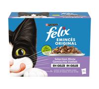 Felix Buste in Gelatina 12 x 85 g Alimento umido per gatto - Selezione mista