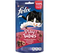 Felix Cat Playtubes Snack con Tacchino e Prosciutto 50G