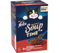 Felix Cat Soup Selezione Deliziosa Busta Multipack 6x48G 6X48GR