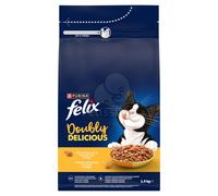 Felix Doubly Delicious crocchette - pollo, tacchino, barbabietola 1,4 kg