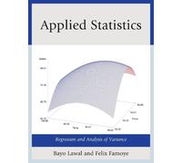 Felix Famoye Bayo Lawal Applied Statistics (Tascabile)