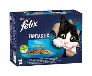 Felix Fantastic Fish Flavours in Jelly 12x85g