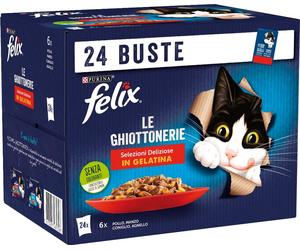 FELIX GHIOTT GATTO 24X85GR PO/MAN/CO/AGN