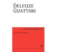 Felix Guattari Gilles Deleuze A Thousand Plateaus (Copertina rigida)