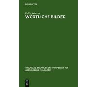Felix Heinzer Wörtliche Bilder (Copertina rigida)