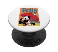 Felix il gatto Surf Vibes - classico cartone animato malizioso PopSockets PopGrip Adesivo