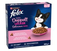 Felix Junior Doubly Delicious Pollo & Tacchino - 800 g