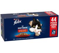 Felix Le Ghiottonerie Cat Busta Multipack 44x85G MIX CARNE
