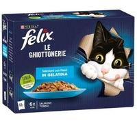 Felix le Ghiottonerie Selezioni con Pesci Salmone e Tonno 12x85g