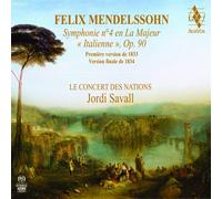 Felix Mendelsso Felix Mendelssohn: Symphonie No. 4 in La Majeur, 'Italienne (CD)