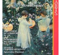 Felix Mendelsso Felix Mendelssohn: Symphonies for Strings Nos. 1-6 - Volume (CD)