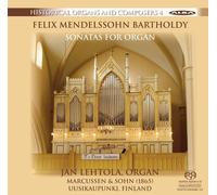 Felix Mendelsso Historical Organs and Composers: Felix Mendelssohn Barthold (CD)