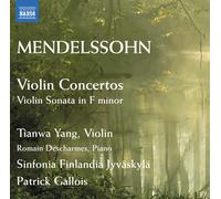 Felix Mendelssoh Mendelssohn: Violin Concertos/Violin Sonata in F Minor/.. (CD)