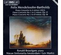 Felix Mendelssohn-Bartholdy - Ct Pno 1/2