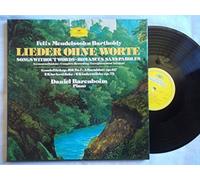 Felix Mendelssohn-Bartholdy - Daniel Barenboim - Lieder Ohne Worte - Deutsche Grammophon - 2740 104