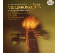 Felix Mendelssohn-Bartholdy - Felix Mendelssohn-Bartholdy , Max Bruch - Wolfgang Schneiderhan , Radio-Symphonie-Orchester Berlin , Ferenc Fricsay , Bamberger Symphoniker , Ferdinand Leitner - Violinkonzerte - Heliodor - 2548 024