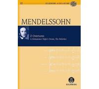 Felix Mendelssohn Bartholdy Richard 2 Overtures op. 21 / (Mixed Media Product)