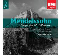 Felix Mendelssohn Bartholdy Symphonies Nos. 3, 4 and 5 (Muti) (CD) Album