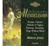 Felix Mendelssohn Complete Piano Music (Jones) (CD) Album