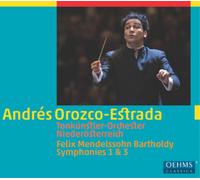 Felix Mendelssohn Felix Mendelssohn: Symphonies 1 & 3 (CD) Album