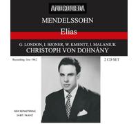 Felix Mendelssohn Mendelssohn: Elias (CD) Album