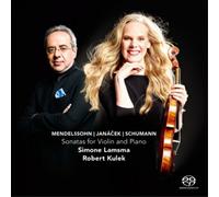 Felix Mendelssohn Mendelssohn/Janacek: Sonatas for Violin and Piano (CD)