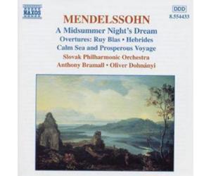 Felix Mendelssohn Mendelssohn: Overtures (CD) Album
