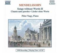 Mendelssohn, F. - Songs Without Words Ii