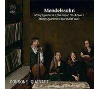 Felix Mendelssohn – Quartetto in Mi bemolle maggiore Op. 44 – CD