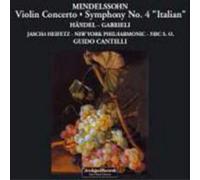 Felix Mendelssohn Violin Concerto/Symphony No. 4 'Italian' (CD) Album