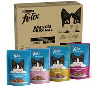 FELIX Original Cibo Umido per Gatti Adulti 80 Bustine da 85g Cibo Umido per