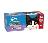 Felix Original Selezione mista in gelatina 44 x 85 g Umido gatto - Mix: salmone, tonno, manzo, pollo