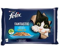 Felix Fantastic selezione con pesci - salmone e passera di mare 4 x 85 g