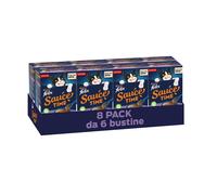 FELIX Sauce Time Cibo Umido per Gatti Adulti 48 Bustine da 40g Cibo Umido