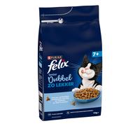 Felix Senior Doubly Delicious Pollo & Tacchino - Set %: 2 x 4 kg