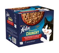 Felix Sensations Crunchy - Selezioni Deliziose- 20x85 g + 2x40 g - 1.780 g
