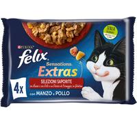 Felix Sensations Extras Selezioni Saporite 4x85gr